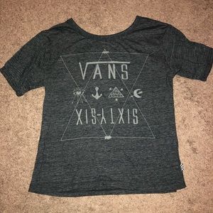 Vans charcoal T-shirt